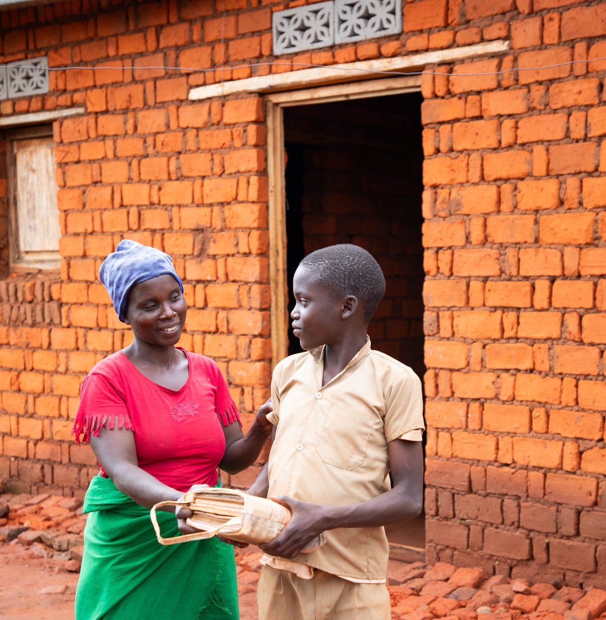 Send a child to school (Send by post to someone else)