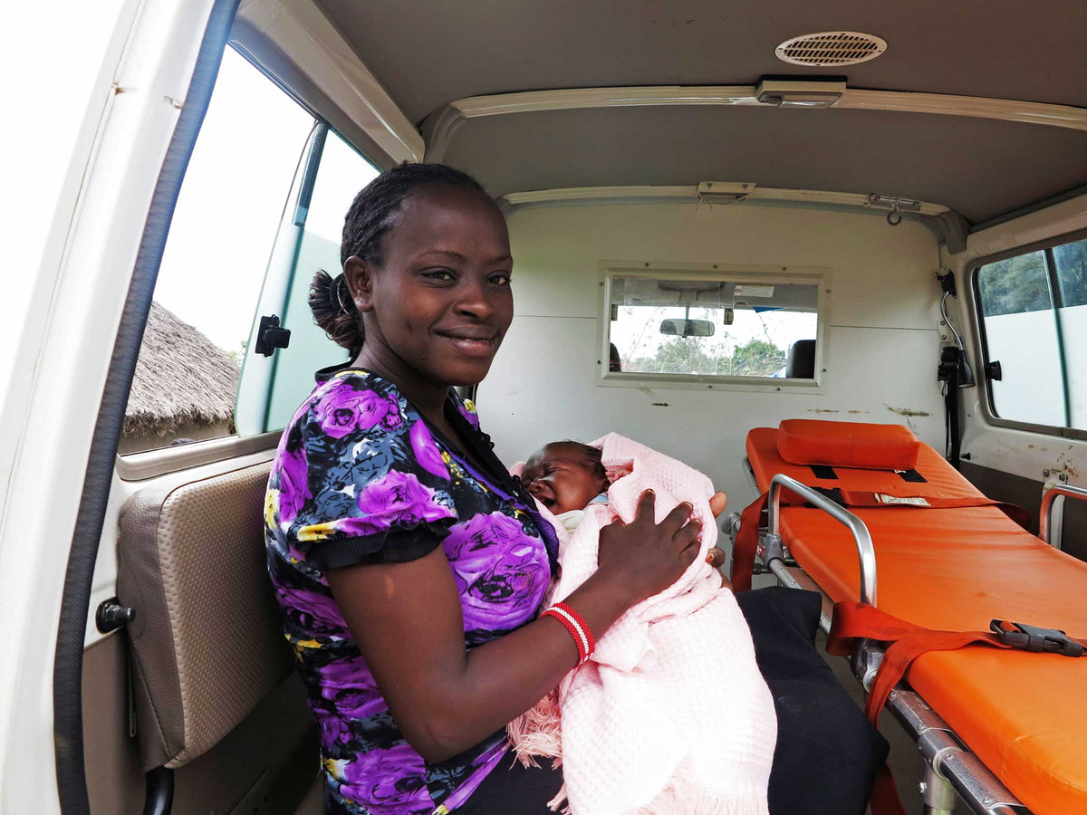A mobile health clinic (Print at home)